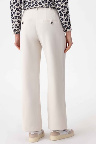 Pantalon wide legs - Écru