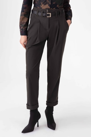 Pantalon - Kaki foncé