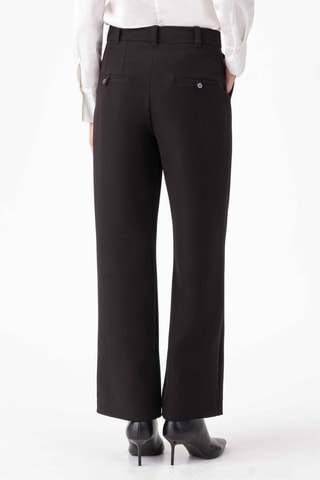 Pantalon wide legs - Noir