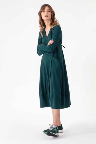 Jurk - Donkergroen
