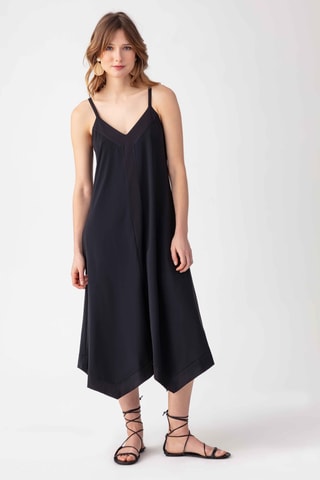 Mouwloze Jurk - Zwart