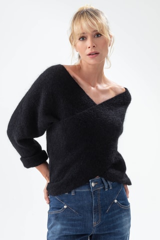 Pull en laine - Noir