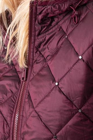 Doudoune à capuche - Bordeaux