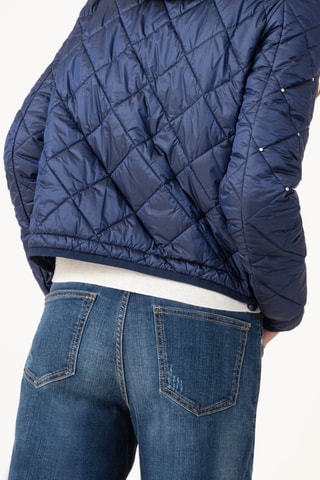 Doudoune à capuche - Bleu marine