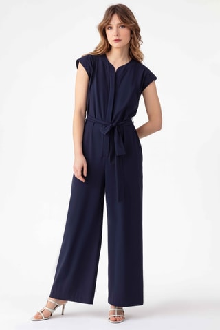Jumpsuit - Marineblauw