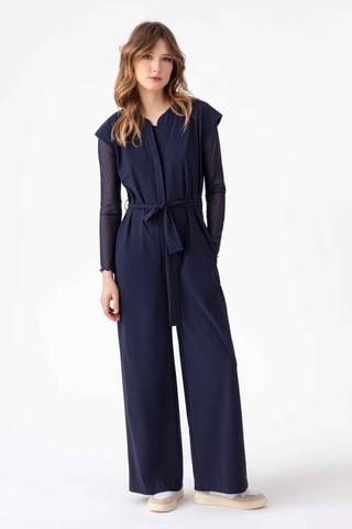 Jumpsuit - Marineblauw