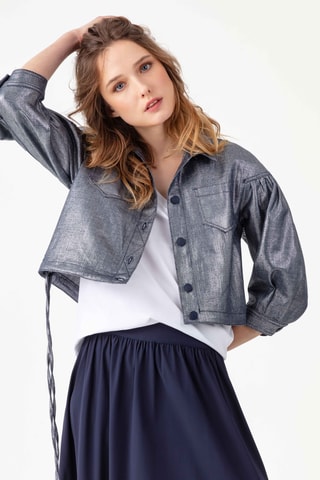 Veste - Gris métallisé