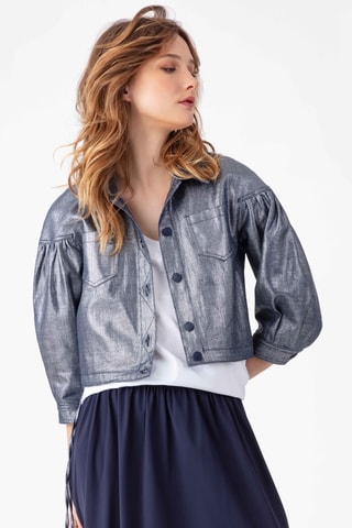 Veste - Gris métallisé