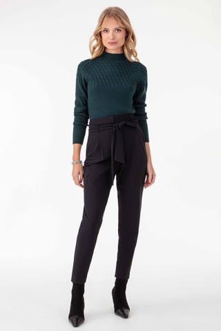 Pantalon carotte - Noir