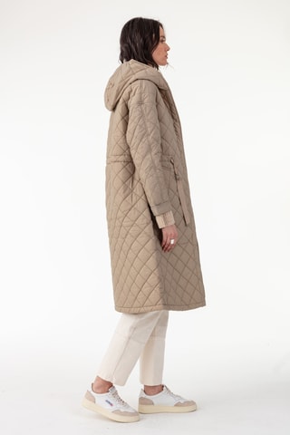 Doudoune à capuche - Beige