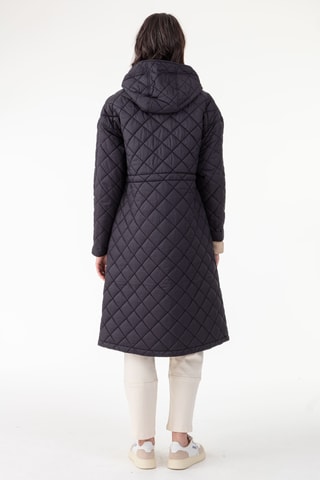 Doudoune à capuche - Noir