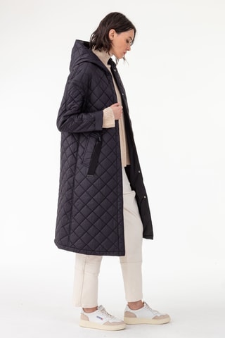 Doudoune à capuche - Noir