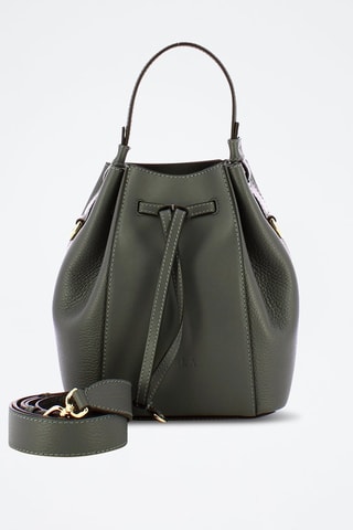 Leren Buideltas Furla Miastella - Donkergrijs