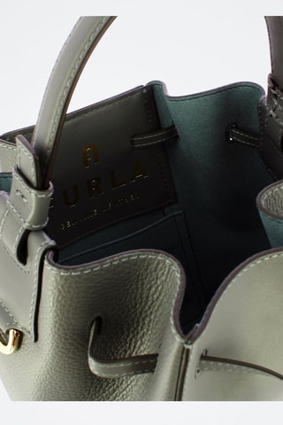 Leren Buideltas Furla Miastella - Donkergrijs