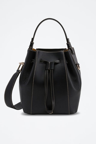 Leren Buideltas Furla Miastella - Zwart