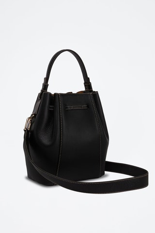 Leren Buideltas Furla Miastella - Zwart
