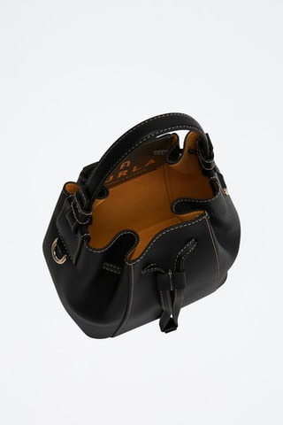 Leren Buideltas Furla Miastella - Zwart