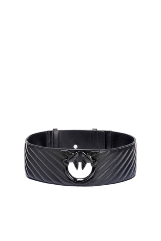 Leren Riem Zwart