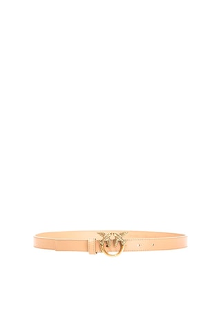 Leren Riem Beige