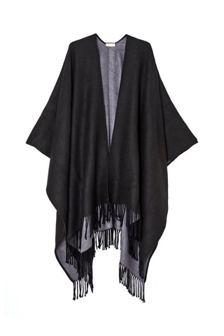 Poncho - Zwart