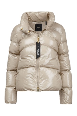 Gewatteerde Jas Micro - Beige