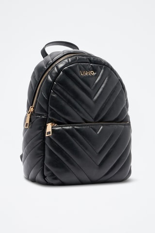 Rugtas Quilted - Zwart