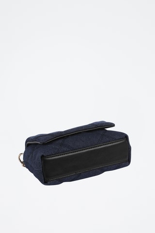 Denim Handtas Icon - Marineblauw