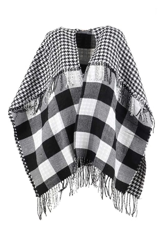 Poncho - Zwart