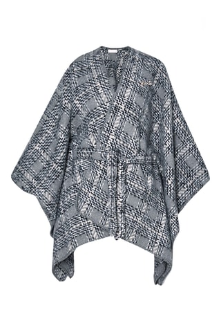 Poncho - Grijs