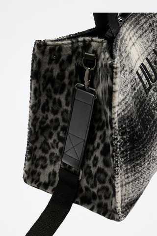 Tweed Shopper - Zwart en Wit