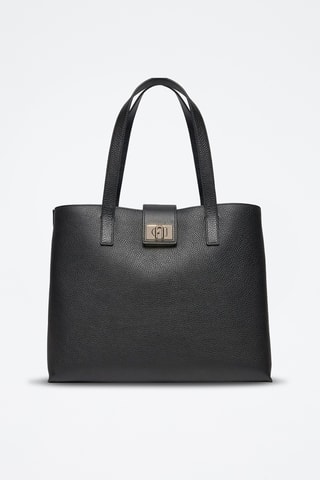 Leren Handtas Soft - Zwart