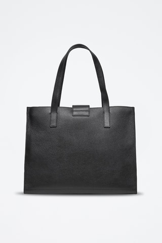 Leren Handtas Soft - Zwart