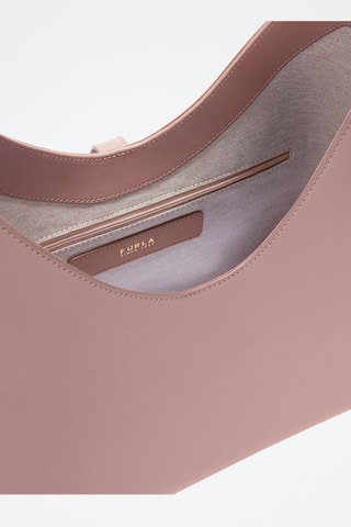 Leren Handtas Goccia - Lichtpaars