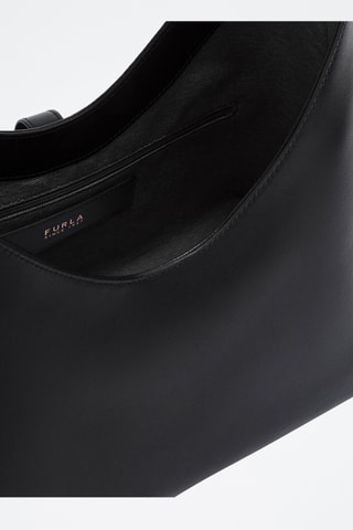 Leren Handtas Goccia - Zwart