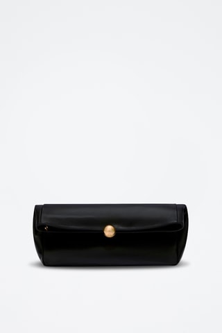 Leren Clutch Sfera - Zwart