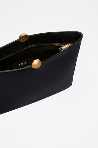 Leren Clutch Sfera - Zwart