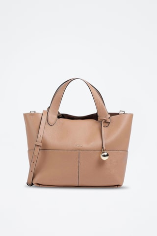 Handtas en Leren Clutch Primrose - Lichtbruin