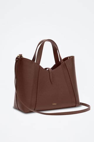 Leren Handtas Drop - Bruin