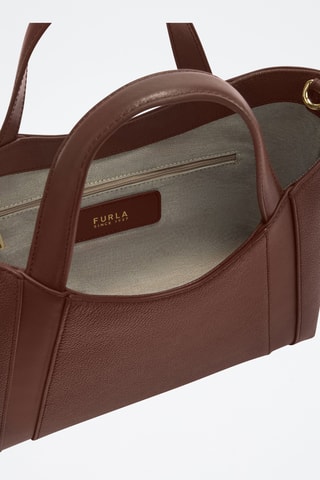 Leren Handtas Drop - Bruin