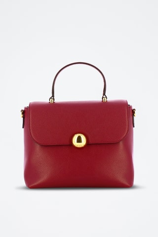 Leren Handtas Moonlight - Rood