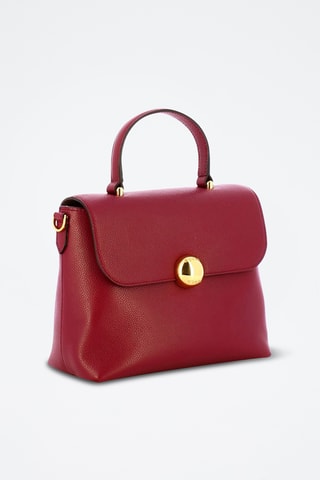 Leren Handtas Moonlight - Rood