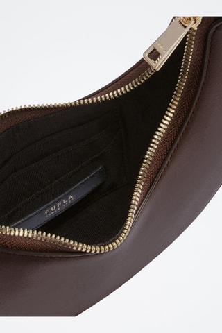Leren Handtas Delizia Mini- Bruin