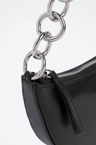 Leren Handtas Sfera Mini - Zwart