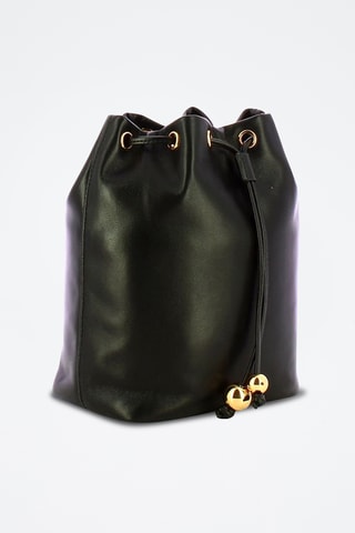 Leren buideltas Sfera Soft Mini - Zwart