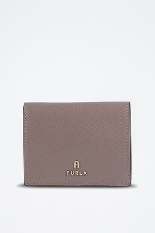 Leren Portefeuille Camélia S - Grijs