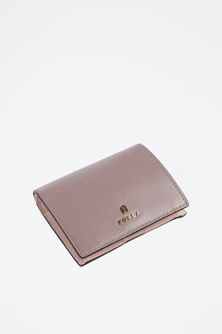 Leren Portefeuille Camélia S - Grijs