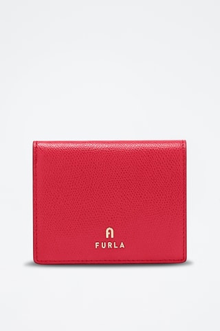 Leren Portefeuille Camélia S - Rood
