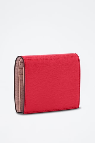 Leren Portefeuille Camélia S - Rood