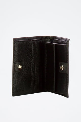 Leren Portefeuille Camélia S - Zwart