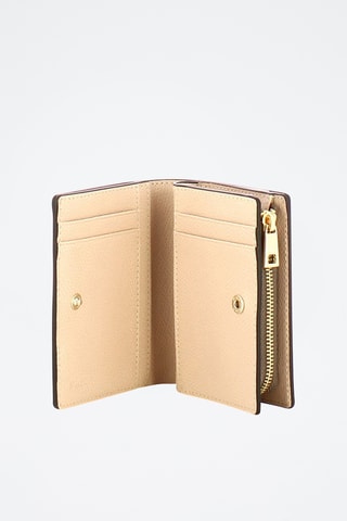 Leren Portefeuille Camélia S - Grijs